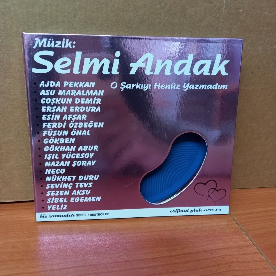 SELMİ ANDAK - O ŞARKIYI HENÜZ YAZMADIM / AJDA PEKKAN, COŞKUN DEMİR, FERDİ ÖZBEĞEN, GÖKBEN, IŞIL YÜCESOY, NÜKHET DURU, SEZEN AKSU (2009) - CD 2.EL