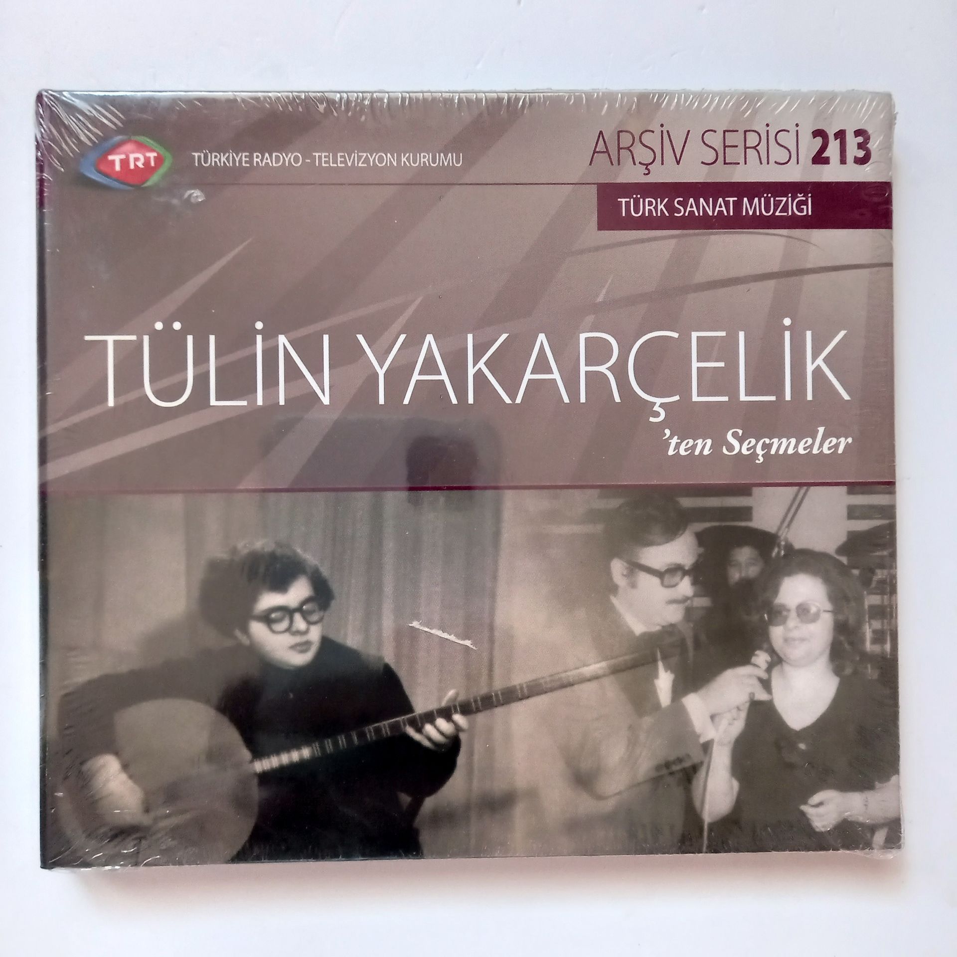 TÜLİN YAKARÇELİK'TEN SEÇMELER / TÜRK SANAT MÜZİĞİ / TRT ARŞİV SERİSİ 213 - CD SIFIR