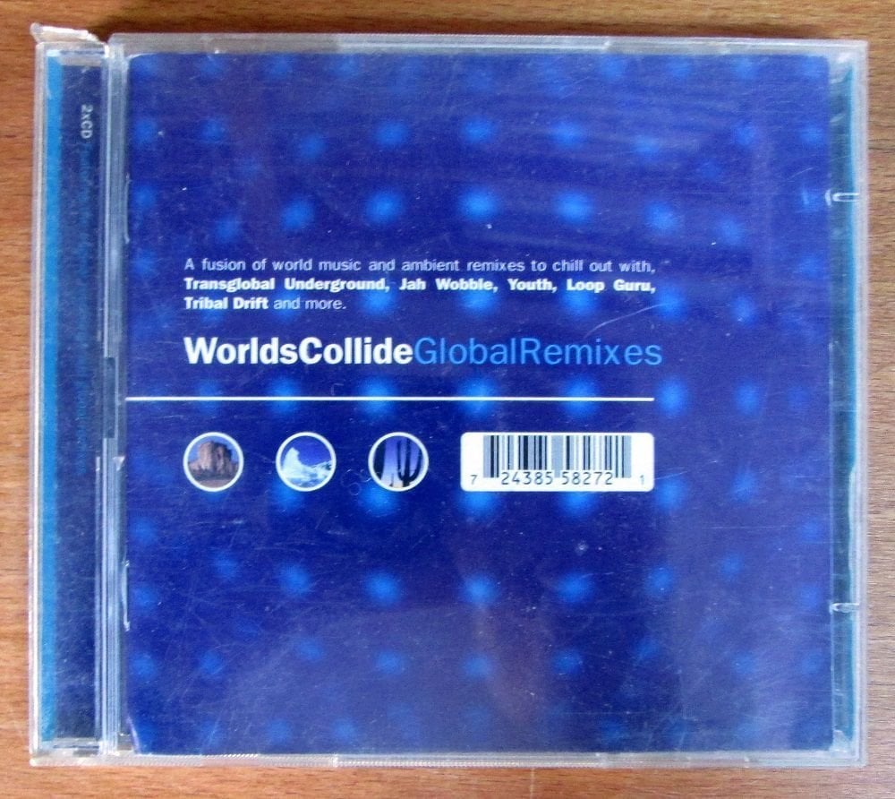 WORLDS COLLIDE - GLOBAL REMIXES - 2CD 2.EL