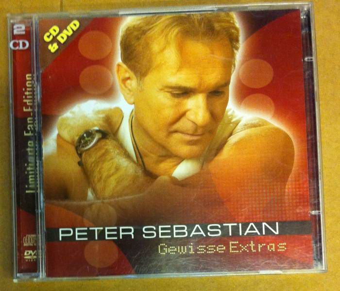 PETER SEBASTIAN GEWISSE EXTRAS CD + DVD  2.EL
