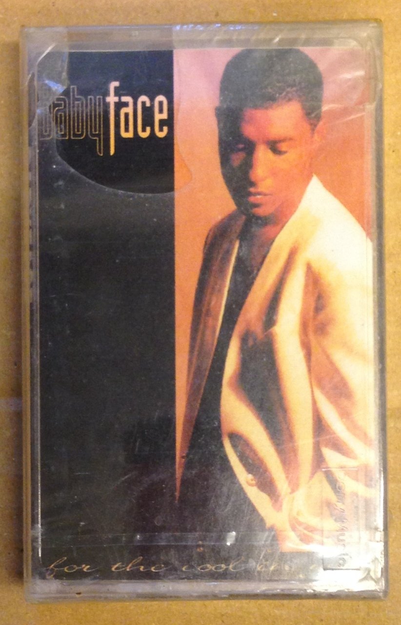 BABYFACE - FOR THE COOL IN YOU CASSETTE MADE IN TURKEY ''NEW''
