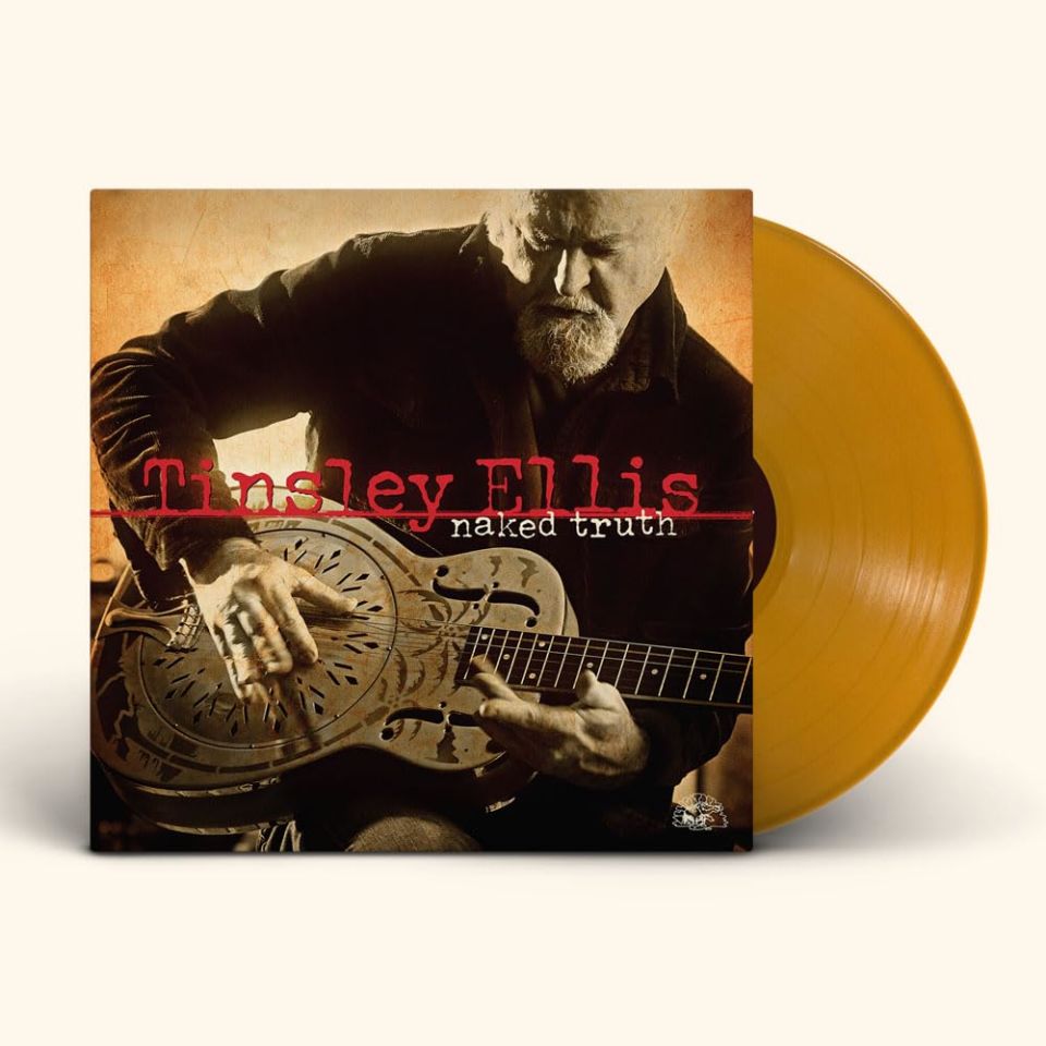 TINSLEY ELLIS - NAKED TRUTH (2024) - LP METALLIC GOLD COLOURED VINYL SIFIR PLAK