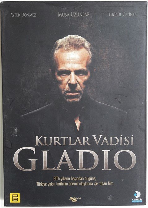 KURTLAR VADİSİ GLADIO - MUSA UZANLAR - SADULLAH ŞENTÜRK - DVD 2.EL