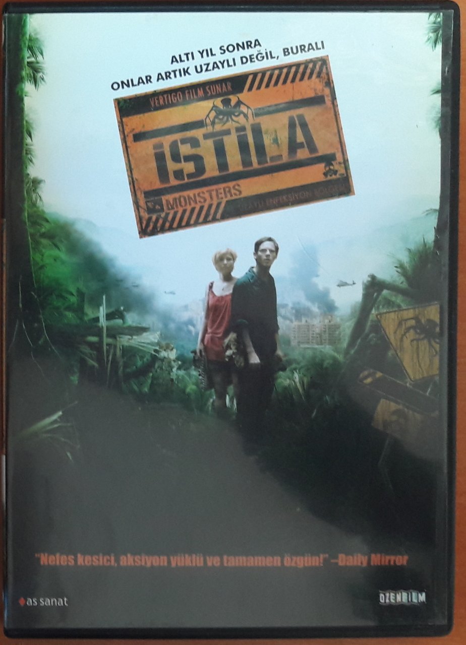 İSTİLA - MONSTERS - SCOTT McNAIRY - DVD 2.EL