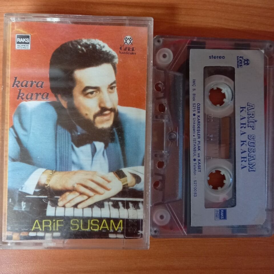 ARİF SUSAM - KARA KARA - KASET 2.EL