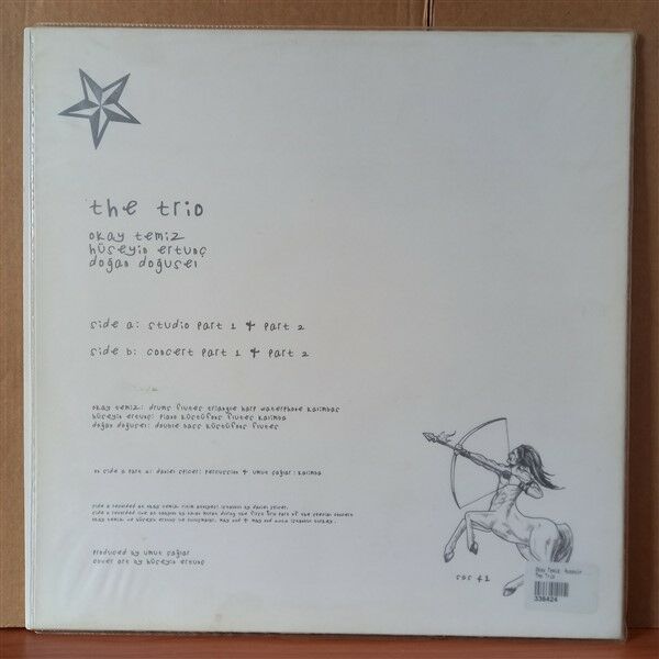 OKAY TEMIZ / HÜSEYIN ERTUNÇ / DOĞAN DOĞUSEL – THE TRIO (2013) - LP 2.EL PLAK