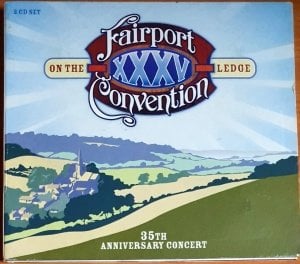 FAIRPORT CONVENTION - ON THE LEDGE / 35TH ANNIVERSARY CONCERT (2007) - 2CD MOONCREST RECORDS 2.EL