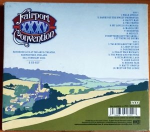 FAIRPORT CONVENTION - ON THE LEDGE / 35TH ANNIVERSARY CONCERT (2007) - 2CD MOONCREST RECORDS 2.EL