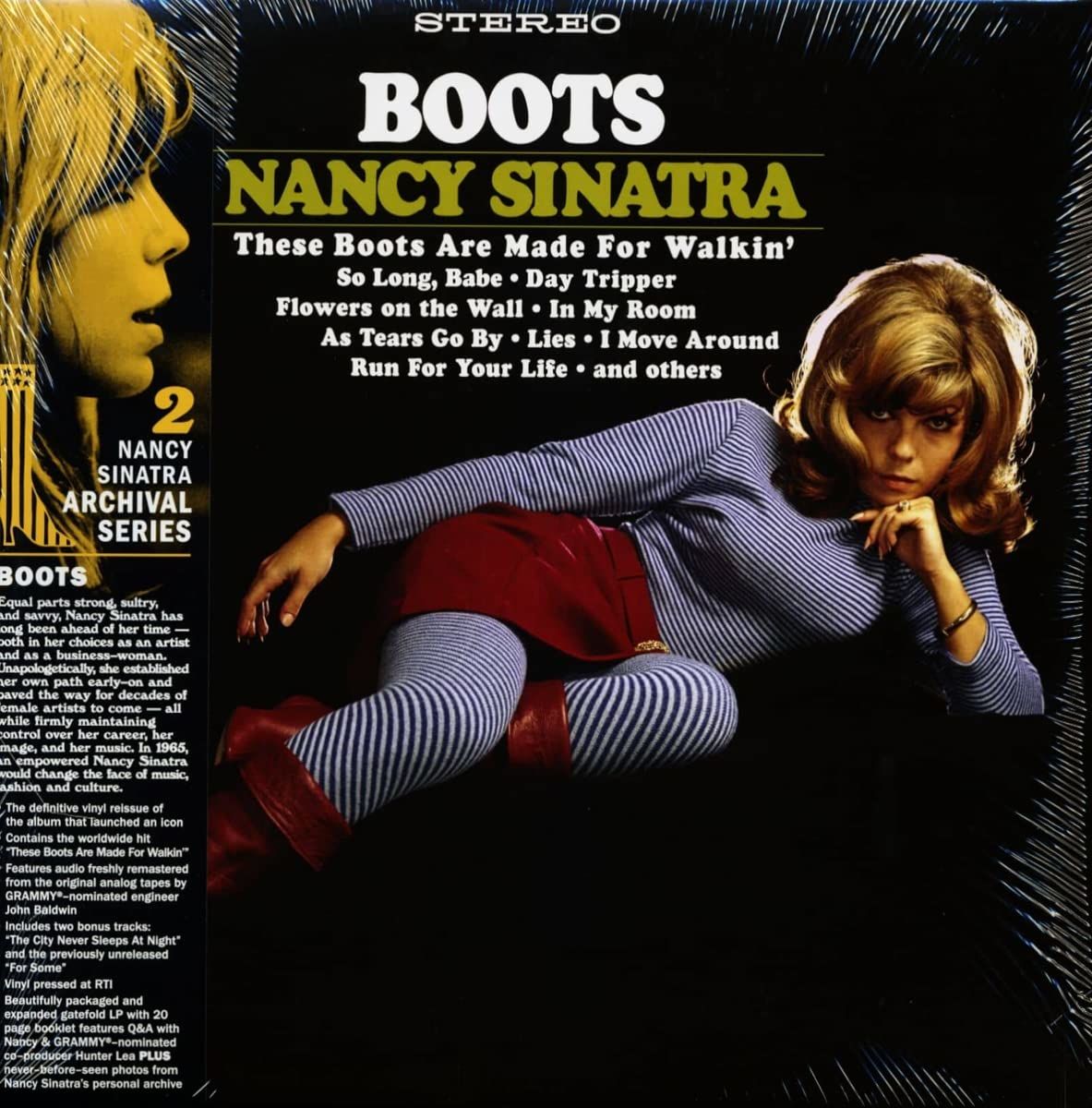 NANCY SINATRA – BOOTS (1966) - LP GATEFOLD 2021 EDITION SIFIR PLAK
