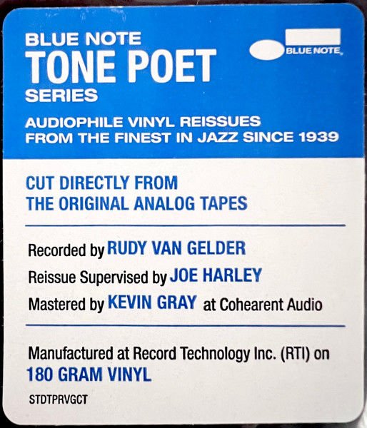 STANLEY TURRENTINE - MR. NATURAL (1980) - LP 2023 REISSUE 180GR GATEFOLD TONE POET SERIES SIFIR PLAK