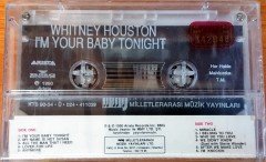 WHITNEY HOUSTON - I'M YOUR BABY TONIGHT (1990) MMY CASSETTE MADE IN TURKEY ''NEW''