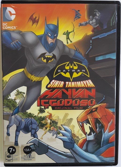 BATMAN UNLIMITED ANIMAL INSTINCTS - BATMAN SINIR TANIMAYAN HAYVAN İÇGÜDÜSÜ - DC COMICS ANİMASYON - DVD 2.EL