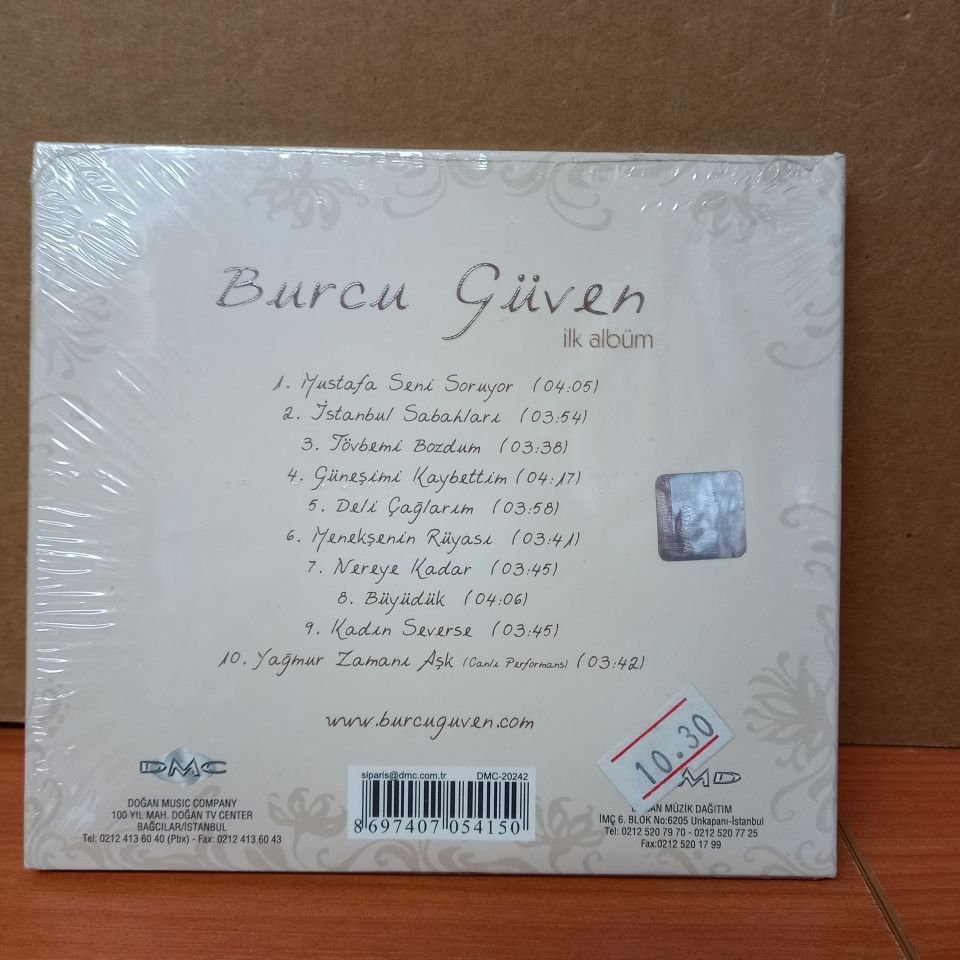 BURCU GÜVEN - İLK ALBÜM (2013) - CD SIFIR