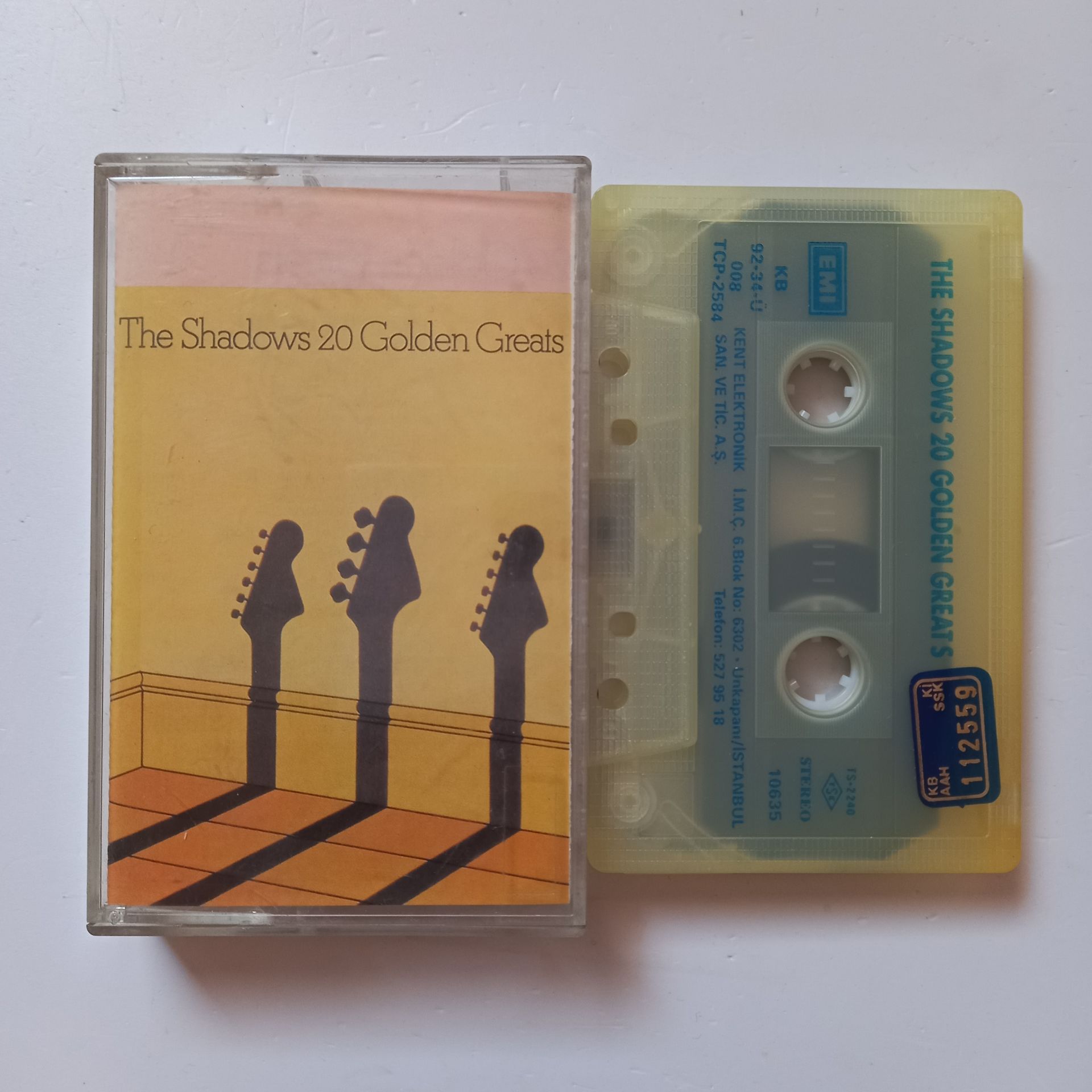 THE SHADOWS - 20 GOLDEN GREATS (1992) - KASET 2.EL