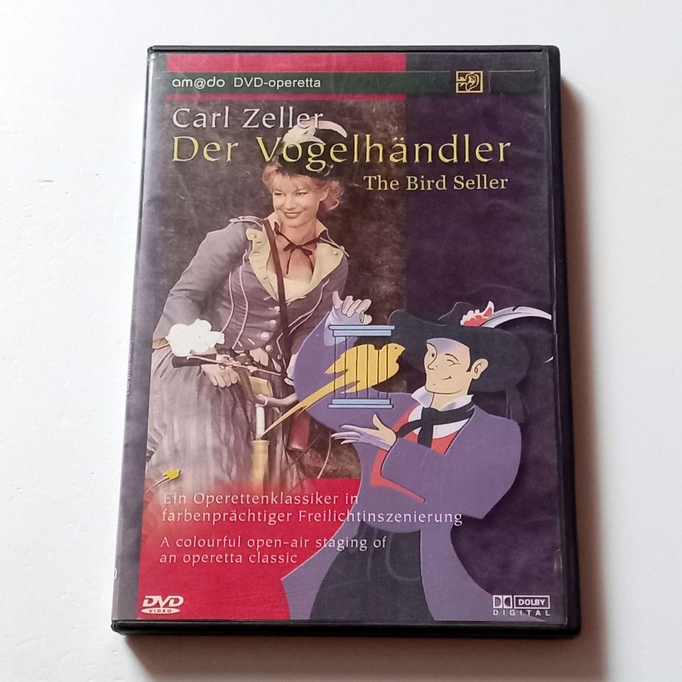 CARL ZELLER - DER VOGELHANDLER / THE BIRD SELLER - SYMPHONIC-ORCHESTER BURGENLAND - DVD 2.EL