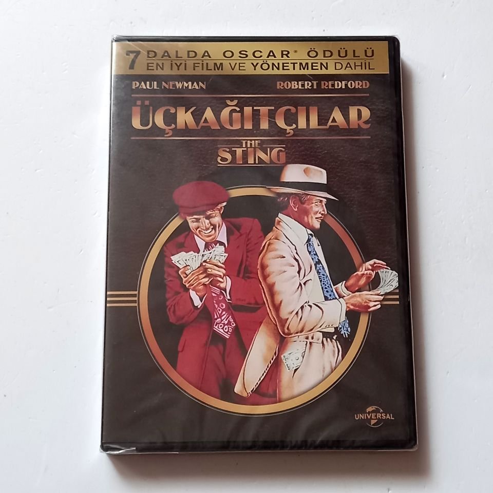 ÜÇKAĞITÇILAR / THE STING - PAUL NEWMAN, ROBERT REDFORD - YÖN.: GEORGE ROY HILL - DVD AMBALAJINDA SIFIR