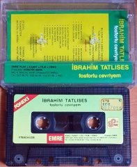 İBRAHİM TATLISES - FOSFORLU CEVRİYEM (1989) - KASET EMRE 2.EL