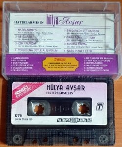 HÜLYA AVŞAR - HATIRLARMISIN (1990) - KASET 2.EL