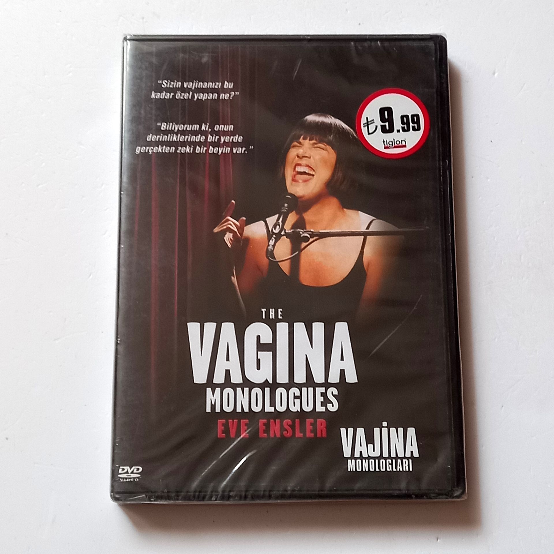 THE VAGINA MONOLOGUES - EVE ENSLER - STAND-UP - DVD AMBALAJINDA SIFIR