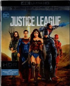 JUSTICE LEAGUE - ZACK SNYDER - 2 DİSK 4K ULTRA HD + BLU-RAY 2.EL TÜRKÇE ALTYAZI YOKTUR