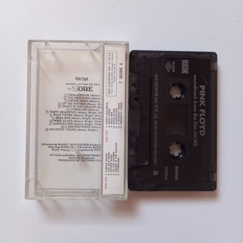 PINK FLOYD - SOUNDTRACK FROM THE FILM MORE (1986) - KASET 2.EL