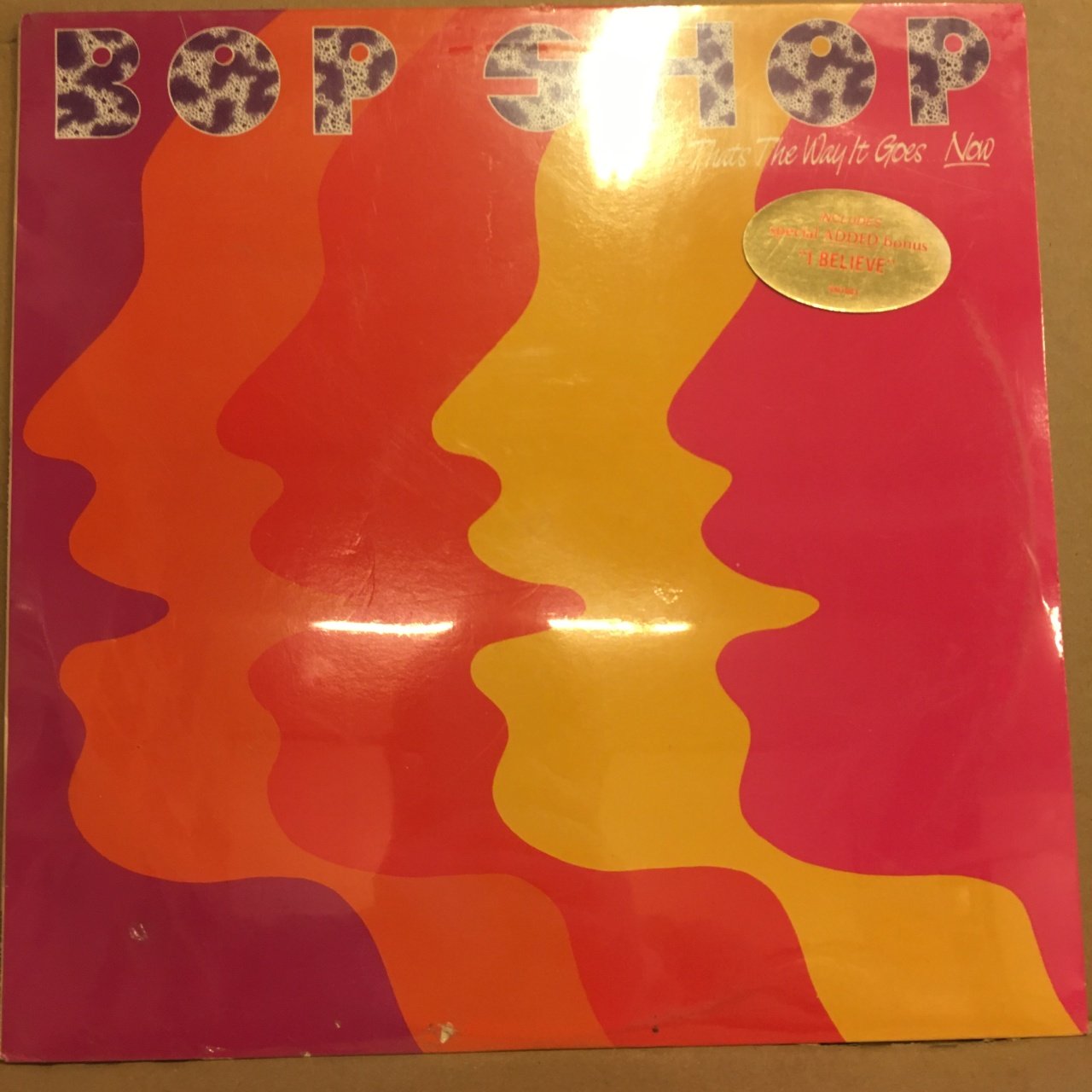 BOP SHOP - THATS THE WAY IT GOES, NOW (1989) SIFIR PLAK