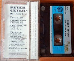 PETER CETERA - ONE MORE STORY (1988) MMY CASSETTE MADE IN TURKEY ''USED'' PAPER LABEL