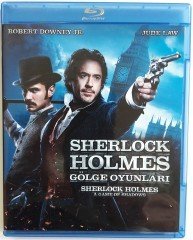 SHERLOCK HOLMES GÖLGE OYUNLARI - A GAME OF SHADOWS - ROBERT DOWNEY JR. - JUDE LAW - BLU-RAY 2.EL