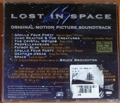 LOST IN SPACE SOUNDTRACK / BRUCE BROUGHTON, APOLLO FOUR FORTY, THE CRYSTAL METHOD, FATBOY SLIM, DEATH IN VEGAS, SPACE (1998) - CD SIFIR