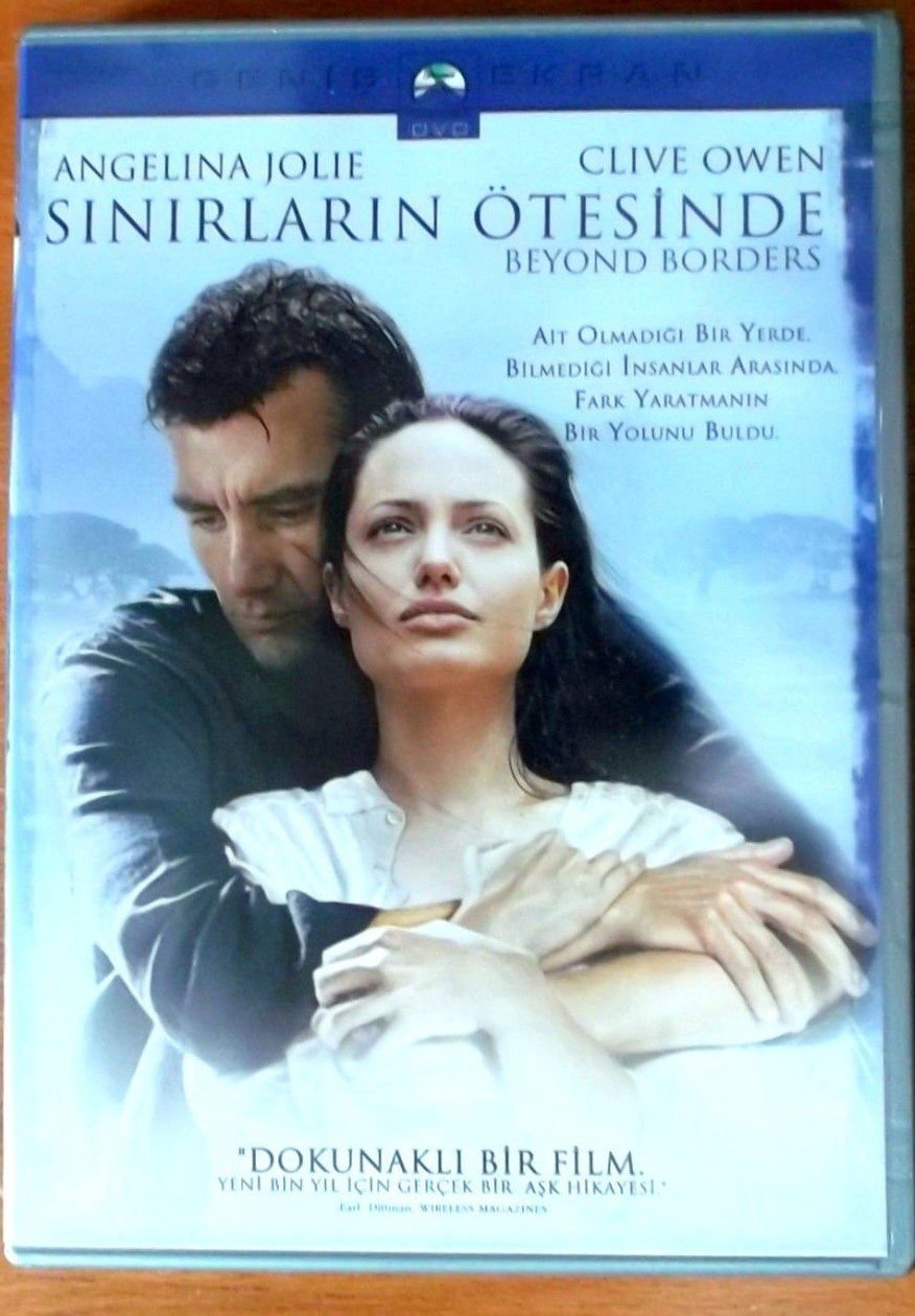 SINIRLARIN ÖTESİNDE - BEYOND BORDERS - ANGELINA JOLIE - CLIVE OWEN - DVD 2.EL