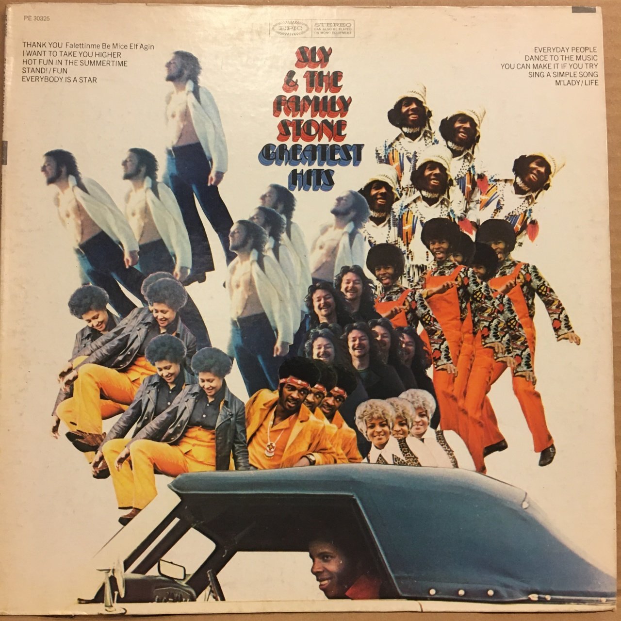 SLY & THE FAMILY STONE - GREATEST HITS (1970) 1979 REISSUE 2.EL PLAK