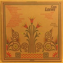 CARL LOEWE LIDER IN DOKUMENTARISCHEN, MICHAEL RAUCHEISEN KLAVIER 1984 2.EL 9LP BOXSET