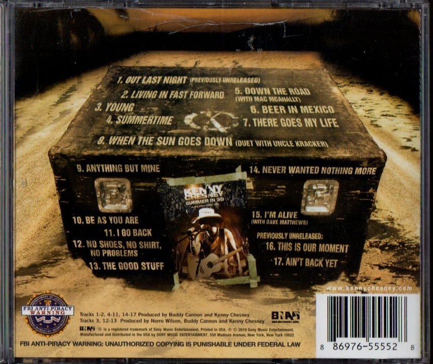 KENNY CHESNEY - GREATEST HITS II (2009) - CD CONTEMPORARY COUNTRY/COUNTRY ROCK 2.EL