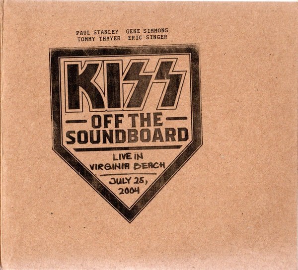KISS – OFF THE SOUNDBOARD LIVE IN VIRGINIA BEACH JULY 25, 2004 (2022) - 2CD DIGISLEEVE AMBALAJINDA SIFIR