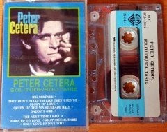 PETER CETERA - SOLITUDE / SOLITARIE (1987) MMY CASSETTE MADE IN TURKEY ''USED'' PAPER LABEL