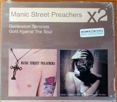 MANIC STREET PREACHERS - GENERATION TERRORISTS / GOLD AGAINST THE SOUL 2CD SIFIR