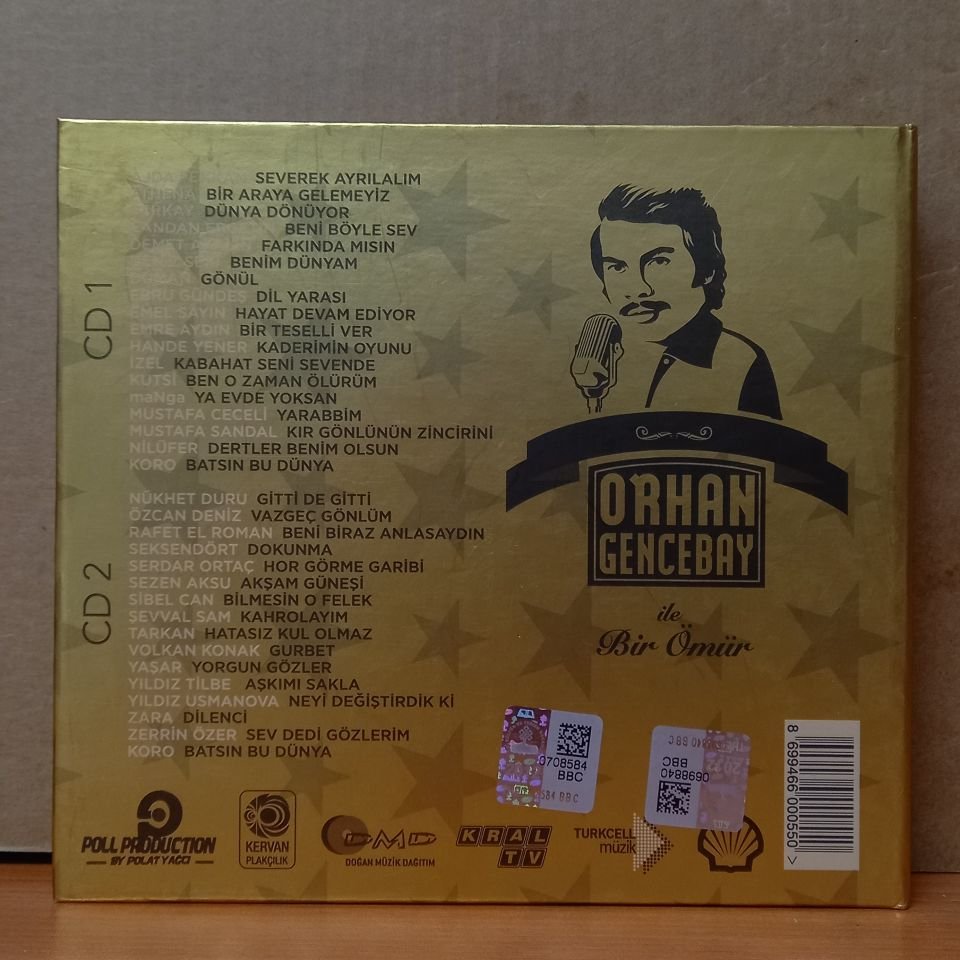 ORHAN GENCEBAY - ORHAN GENCEBAY İLE BİR ÖMÜR / 33 SANATÇI 33 ESER (2012) - 2CD 2.EL