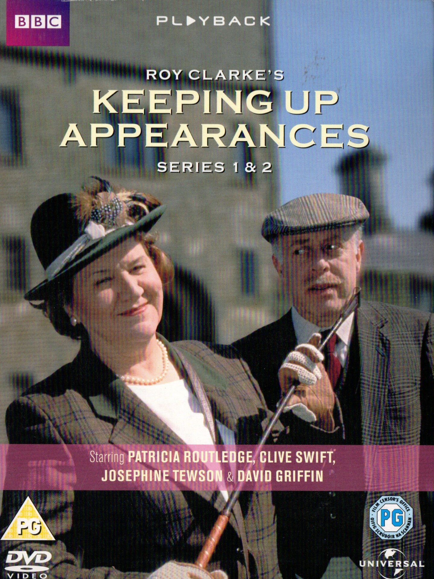 KEEPING UP APPEARANCES - SERIES 1 & 2 - ROY CLARKE - 3xDVD 2.EL TR ALTYAZI YOKTUR