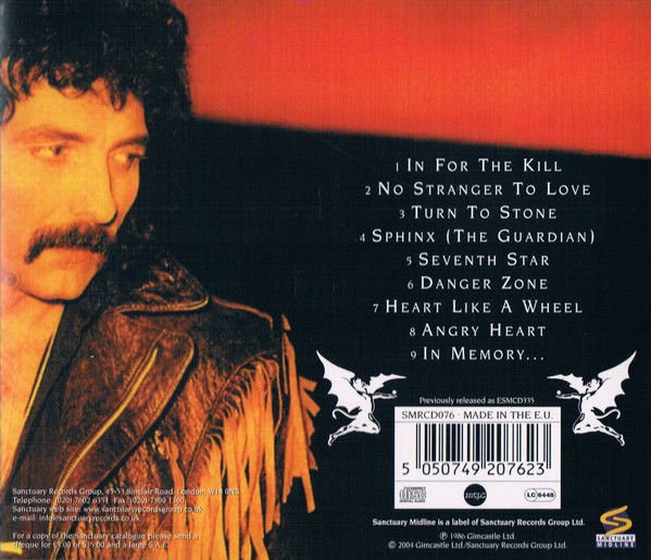 BLACK SABBATH FEATURING TONY IOMMI – SEVENTH STAR (1986) - CD REMASTERED 2004 REISSUE JEWEL CASE AMBALAJINDA SIFIR