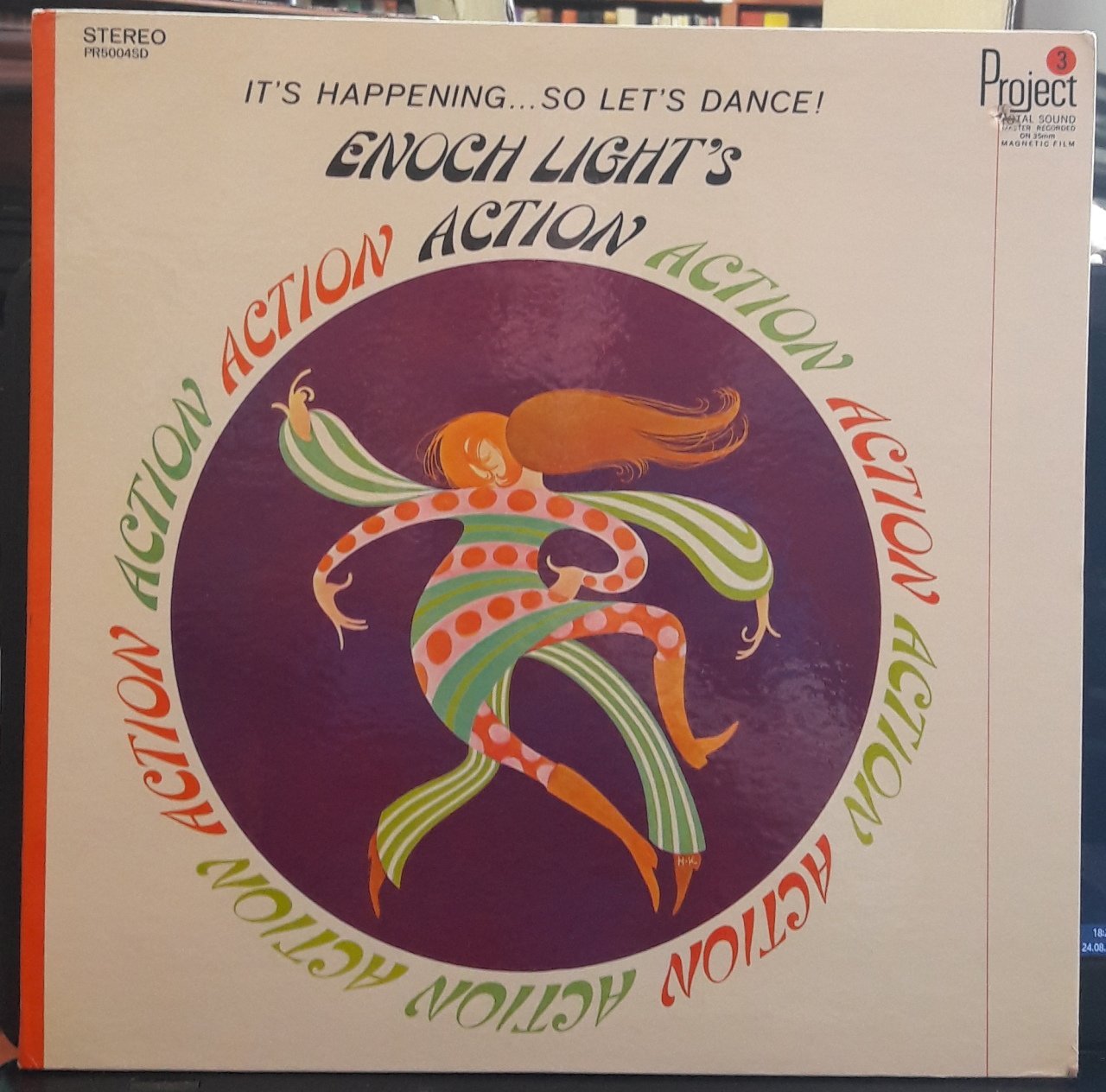 ENOCH LIGHT'S ACTION - IT'S HAPPENING...SO LET'S DANCE! (1967) - PLAK 2.EL