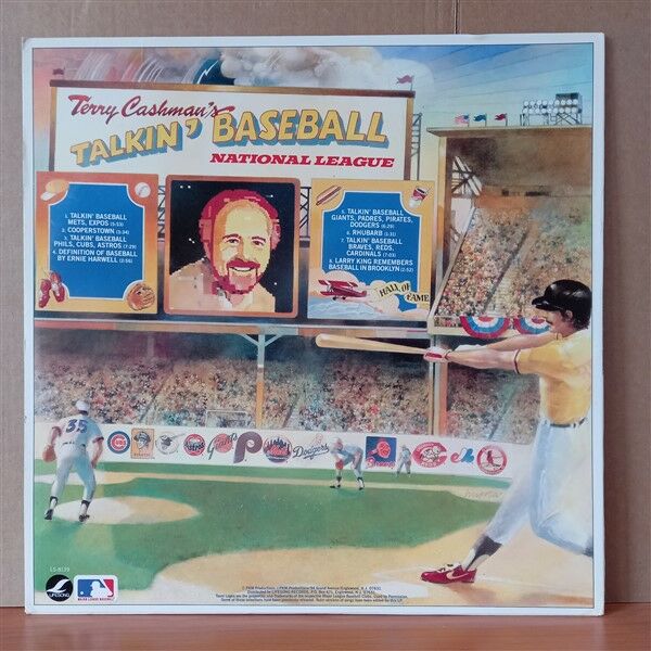 TERRY CASHMAN – TALKIN' BASEBALL - LP 2.EL PLAK