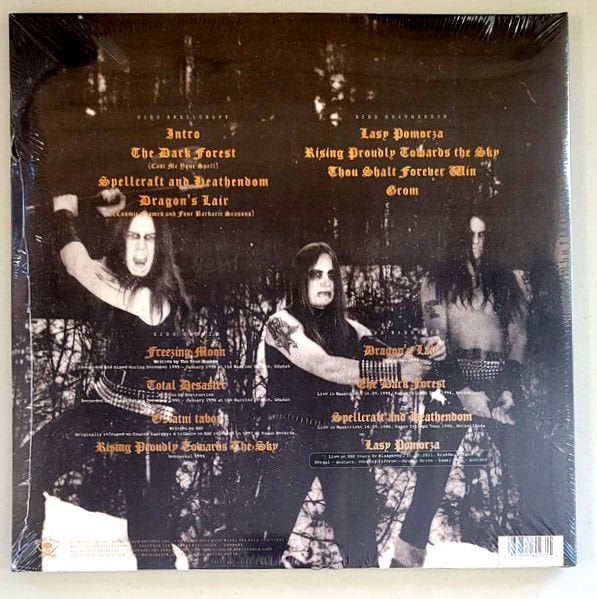 BEHEMOTH - GROM (1996) - 2LP 180GR 2023 BLACK VINYL EDITION SIFIR PLAK