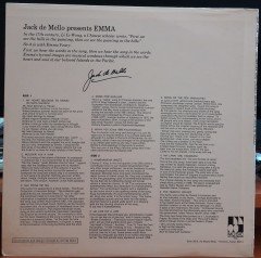 JACK de MELLO PRESENTS - EMMA - PLAK 2.EL