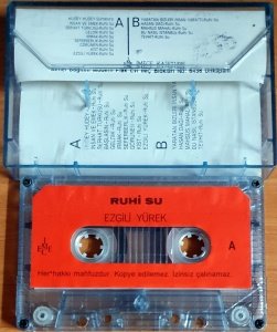 RUHİ SU - EZGİLİ YÜREK - KASET İMECE 2.EL