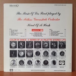 THE ARTHUR GREENSLADE ORCHESTRA - KIND OF A HUSH / THE MUSIC OF LES REED (1968) - LP 2.EL PLAK