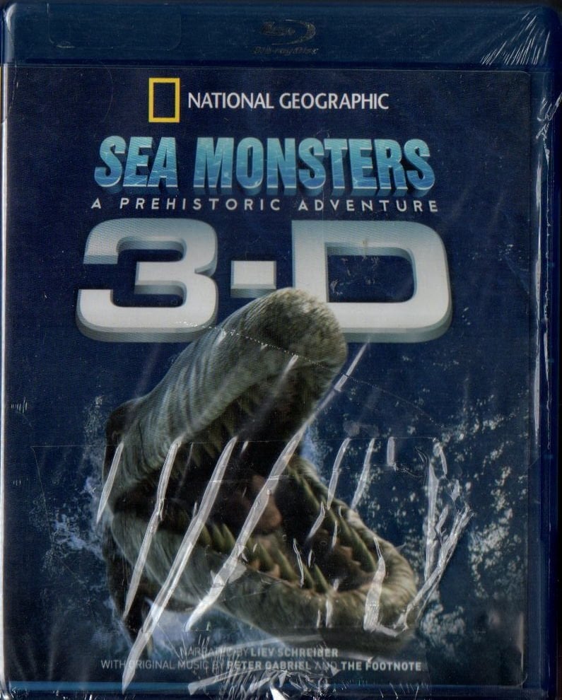 SEA MONSTERS - A PREHISTORIC ADVENTURE 3D - NAT GEO BELGESEL - BLU-RAY AMBALAJINDA SIFIR TR ALTYAZI YOKTUR