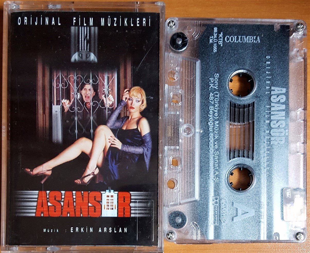 ASANSÖR ORJİNAL FİLM MÜZİKLERİ / ERKİN ARSLAN (1999) KASET 2.EL