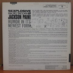 EXPLOSIVE SOUNDS OF JACKSON PAINE - LP 2.EL PLAK