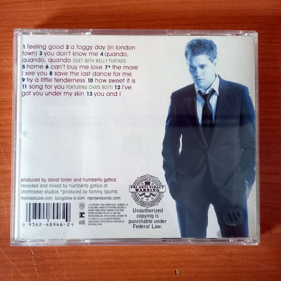 MICHAEL BUBLE – IT'S TIME (2005) - CD 2.EL