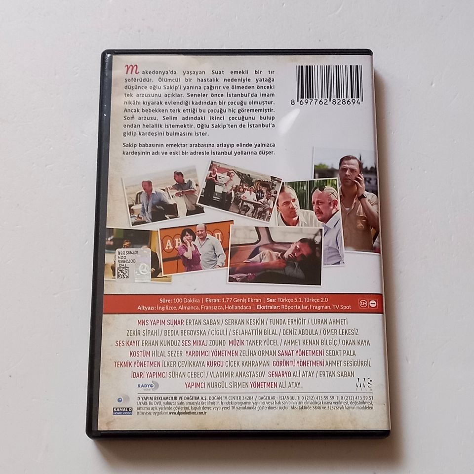 LİMONATA - ERTAN SABAN, SERKAN KESKİN - YÖN.: ALİ ATAY - DVD 2.EL